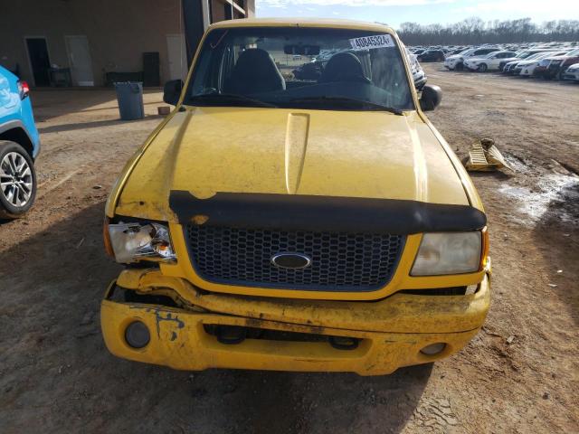 1FTYR10U31TA43958 - 2001 FORD RANGER YELLOW photo 5