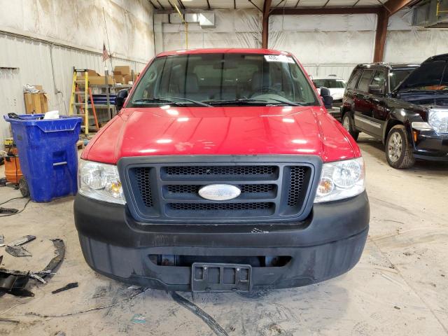 1FTRF122X7KB64770 - 2007 FORD F150 RED photo 5