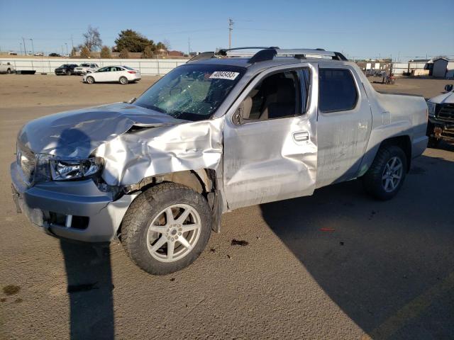 5FPYK1F55CB460371 - 2012 HONDA RIDGELINE RTL SILVER photo 1