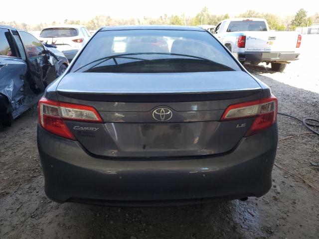 4T1BF1FKXCU148252 - 2012 TOYOTA CAMRY BASE GRAY photo 6