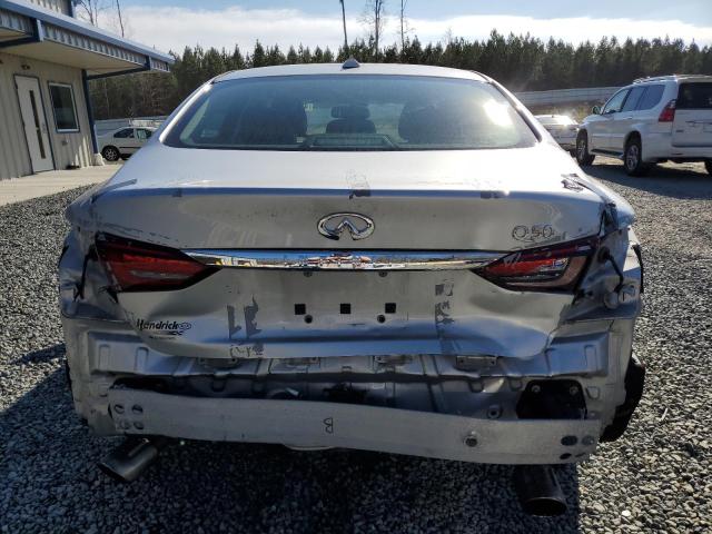 JN1EV7AP0KM518491 - 2019 INFINITI Q50 LUXE SILVER photo 6