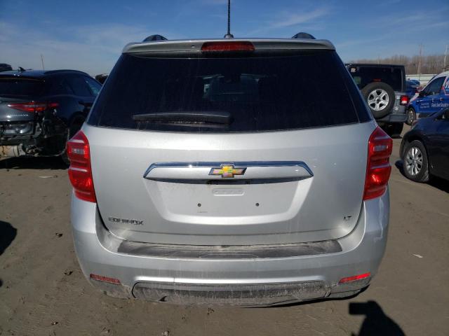 2GNALCEK9H6322606 - 2017 CHEVROLET EQUINOX LT SILVER photo 6