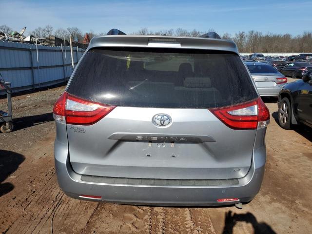 5TDKK3DC2ES457728 - 2014 TOYOTA SIENNA LE SILVER photo 6