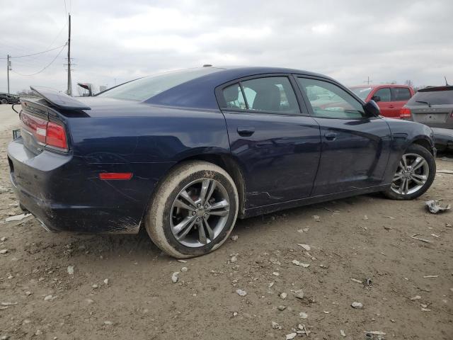 2C3CDXJG4EH360692 - 2014 DODGE CHARGER SXT BLUE photo 3