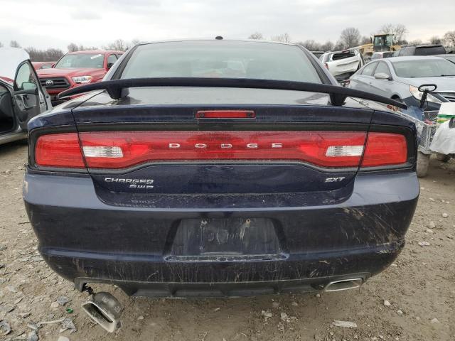 2C3CDXJG4EH360692 - 2014 DODGE CHARGER SXT BLUE photo 6