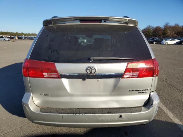 5TDZA22C45S249221 - 2005 TOYOTA SIENNA XLE SILVER photo 6