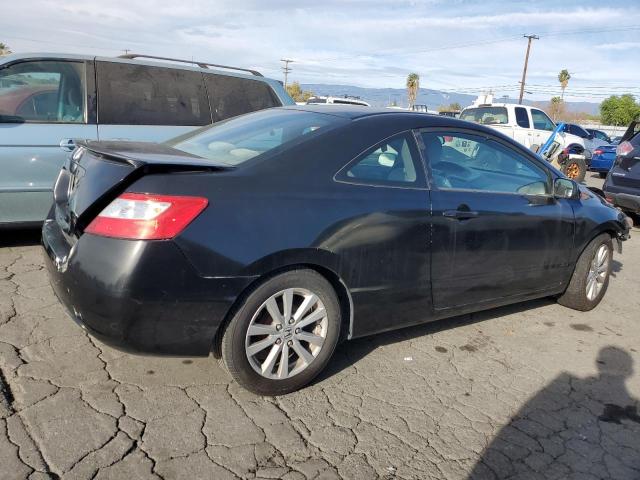 2HGFG12656H506524 - 2006 HONDA CIVIC LX BLACK photo 3