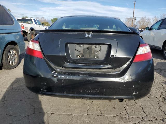 2HGFG12656H506524 - 2006 HONDA CIVIC LX BLACK photo 6