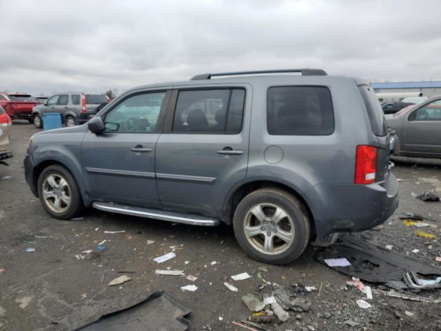 5FNYF4H53CB068937 - 2012 HONDA PILOT EXL GRAY photo 2