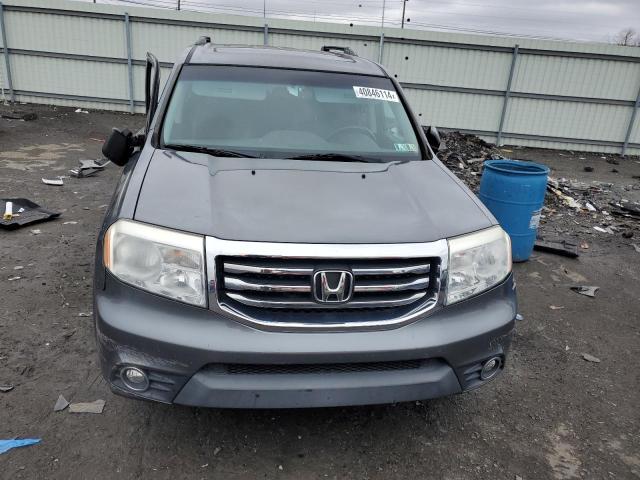 5FNYF4H53CB068937 - 2012 HONDA PILOT EXL GRAY photo 5