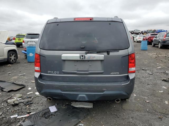 5FNYF4H53CB068937 - 2012 HONDA PILOT EXL GRAY photo 6