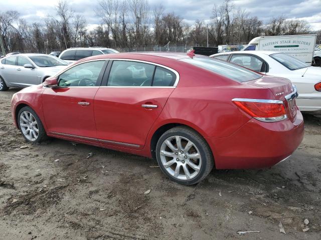 1G4GJ5E31CF244099 - 2012 BUICK LACROSSE TOURING RED photo 2