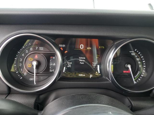 1C4JJXP6XNW229326 - 2022 JEEP WRANGLER U SAHARA 4XE GRAY photo 9