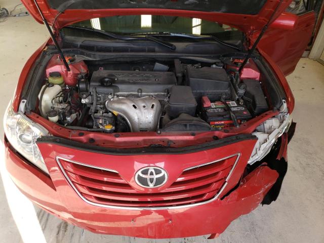 4T4BE46K09R106546 - 2009 TOYOTA CAMRY BASE MAROON photo 11