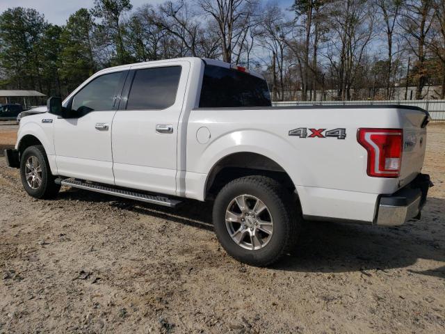 1FTEW1EF9GKE54141 - 2016 FORD F150 SUPERCREW WHITE photo 2