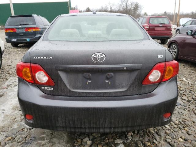 JTDBU4EE0AJ067508 - 2010 TOYOTA COROLLA BASE GRAY photo 6