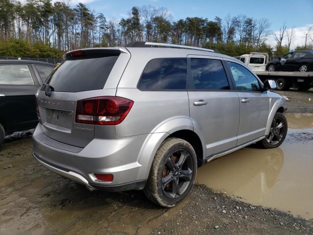 3C4PDDGG1JT504588 - 2018 DODGE JOURNEY CROSSROAD SILVER photo 3