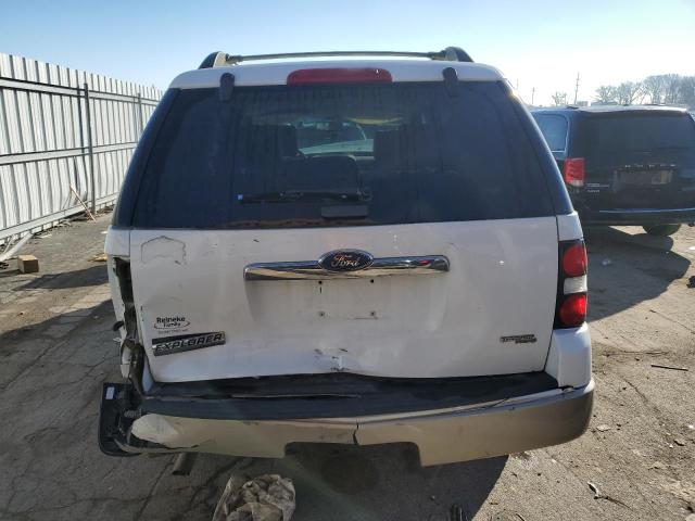 1FMEU74E86UA56550 - 2006 FORD EXPLORER EDDIE BAUER WHITE photo 6