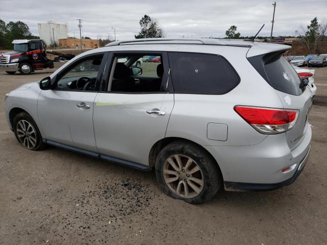 5N1AR2MN4FC630294 - 2015 NISSAN PATHFINDER S SILVER photo 2