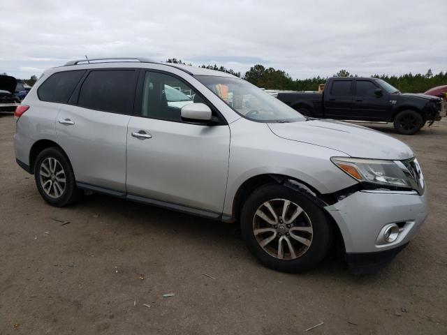 5N1AR2MN4FC630294 - 2015 NISSAN PATHFINDER S SILVER photo 4
