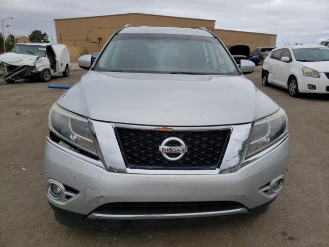5N1AR2MN4FC630294 - 2015 NISSAN PATHFINDER S SILVER photo 5
