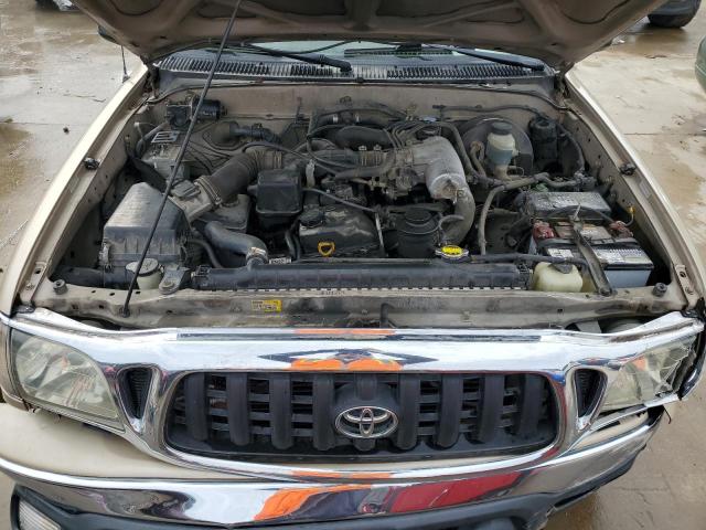 5TESM92NX4Z422955 - 2004 TOYOTA TACOMA XTRACAB PRERUNNER თაფლისფერი ფოტო 11