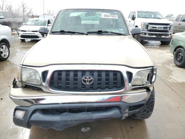 5TESM92NX4Z422955 - 2004 TOYOTA TACOMA XTRACAB PRERUNNER TAN photo 5