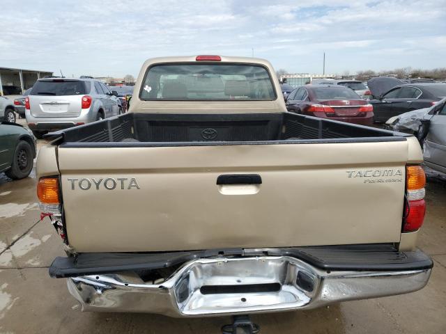 5TESM92NX4Z422955 - 2004 TOYOTA TACOMA XTRACAB PRERUNNER TAN photo 6