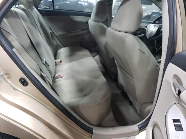 5YFBU4EE4DP209603 - 2013 TOYOTA COROLLA LE BASE GOLD photo 10