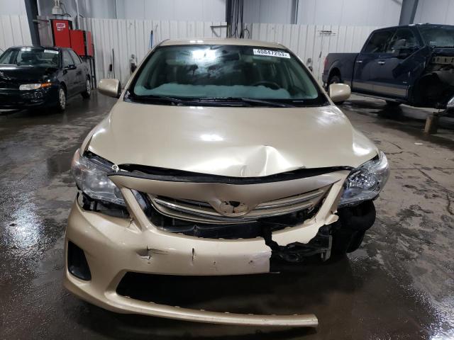 5YFBU4EE4DP209603 - 2013 TOYOTA COROLLA LE BASE GOLD photo 5
