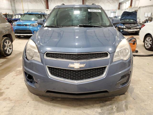 2GNALDEK1C6131566 - 2012 CHEVROLET EQUINOX LT BLUE photo 5