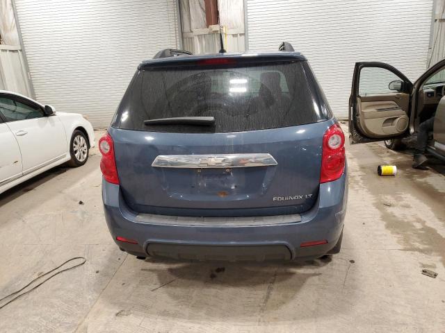 2GNALDEK1C6131566 - 2012 CHEVROLET EQUINOX LT BLUE photo 6