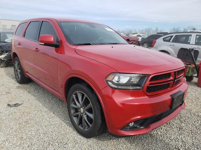 1C4RDJDG6JC279141 - 2018 DODGE DURANGO GT RED photo 4