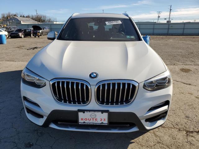 5UXTR9C55KLP77515 - 2019 BMW X3 XDRIVE30I WHITE photo 5