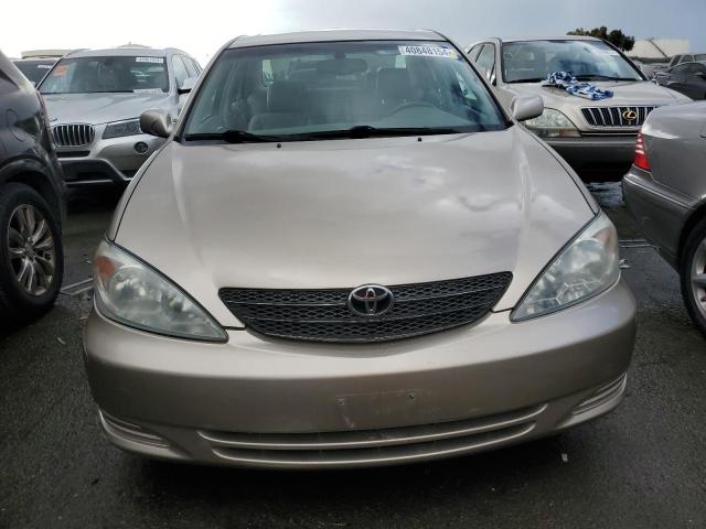 JTDBF30K920070691 - 2002 TOYOTA CAMRY LE BEIGE photo 5