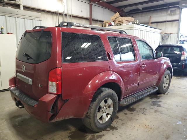 5N1AR18U26C644433 - 2006 NISSAN PATHFINDER LE წითელი ფოტო 3