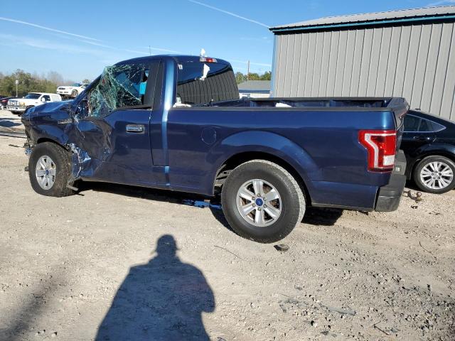 1FTMF1C80GFB94219 - 2016 FORD F150 BLUE photo 2