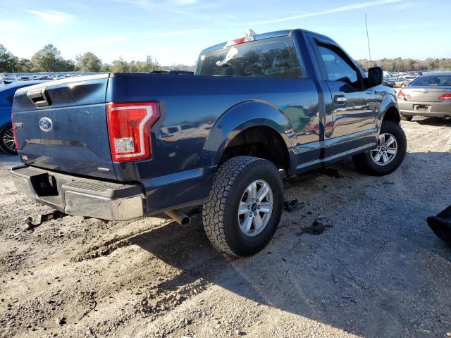 1FTMF1C80GFB94219 - 2016 FORD F150 BLUE photo 3