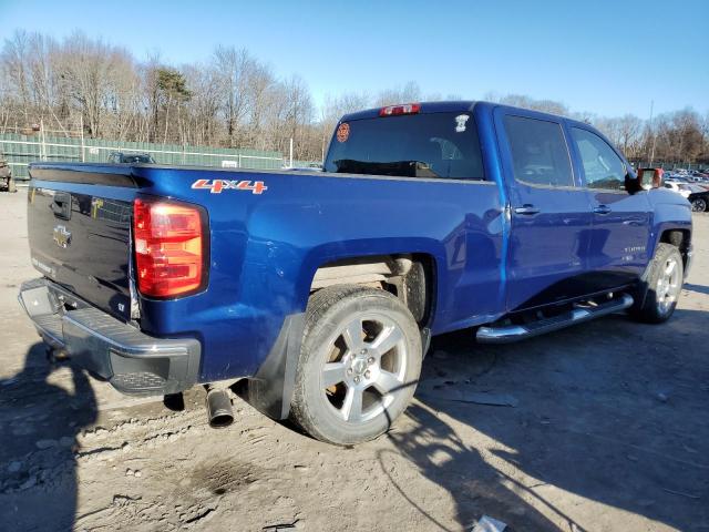 3GCUKREC4EG398206 - 2014 CHEVROLET SILVERADO K1500 LT BLUE photo 3