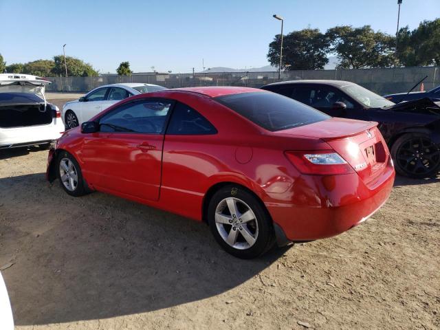 2HGFG128X8H501565 - 2008 HONDA CIVIC EX RED photo 2