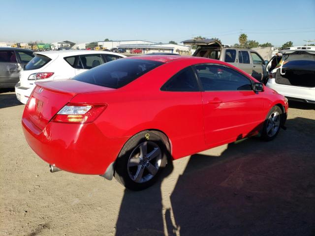 2HGFG128X8H501565 - 2008 HONDA CIVIC EX RED photo 3