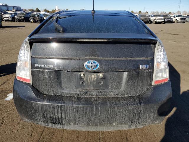 JTDKN3DUXB0264015 - 2011 TOYOTA PRIUS BLACK photo 6