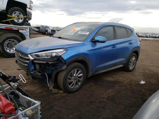 KM8J3CA21HU492440 - 2017 HYUNDAI TUCSON LIMITED BLUE photo 1