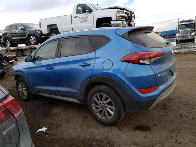 KM8J3CA21HU492440 - 2017 HYUNDAI TUCSON LIMITED BLUE photo 2