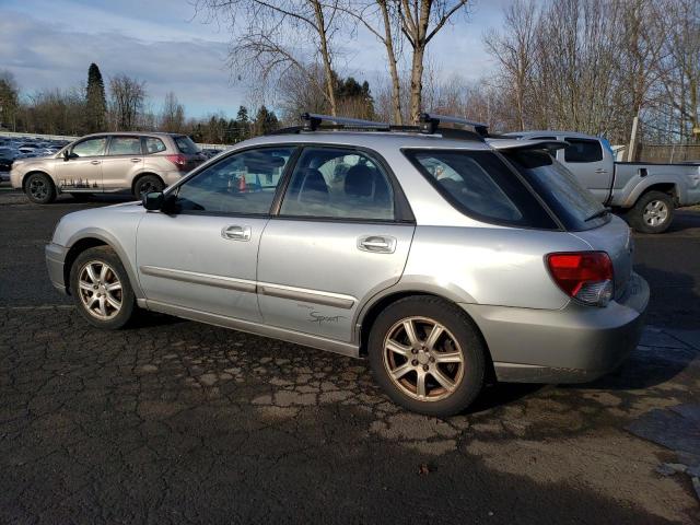 JF1GG68595H805636 - 2005 SUBARU IMPREZA OUTBACK SPORT SILVER photo 2