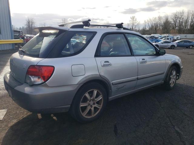 JF1GG68595H805636 - 2005 SUBARU IMPREZA OUTBACK SPORT SILVER photo 3