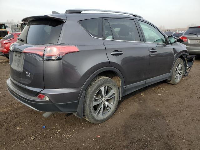 2T3RFREV9HW541568 - 2017 TOYOTA RAV4 XLE GRAY photo 3