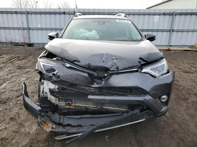 2T3RFREV9HW541568 - 2017 TOYOTA RAV4 XLE GRAY photo 5