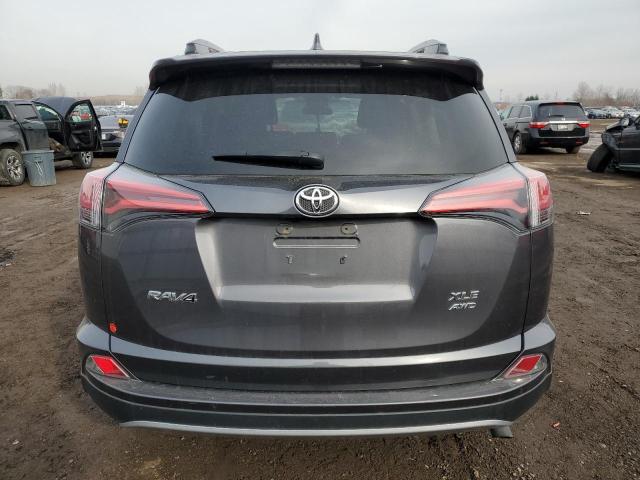 2T3RFREV9HW541568 - 2017 TOYOTA RAV4 XLE GRAY photo 6