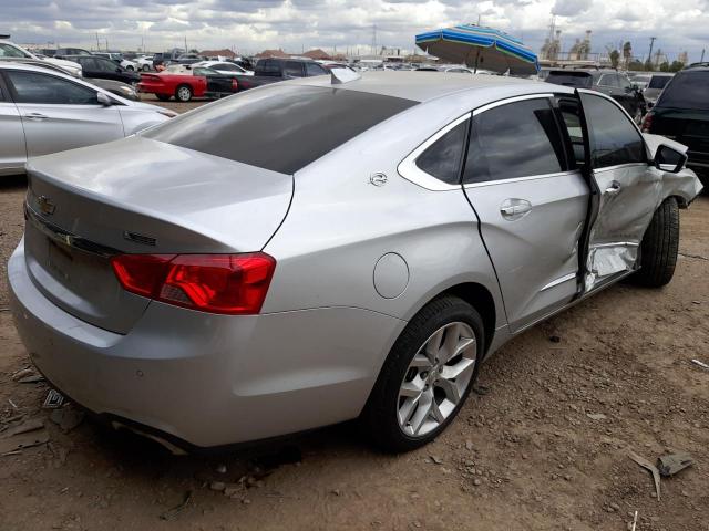 2G1145S36H9164375 - 2017 CHEVROLET IMPALA PREMIER SILVER photo 3